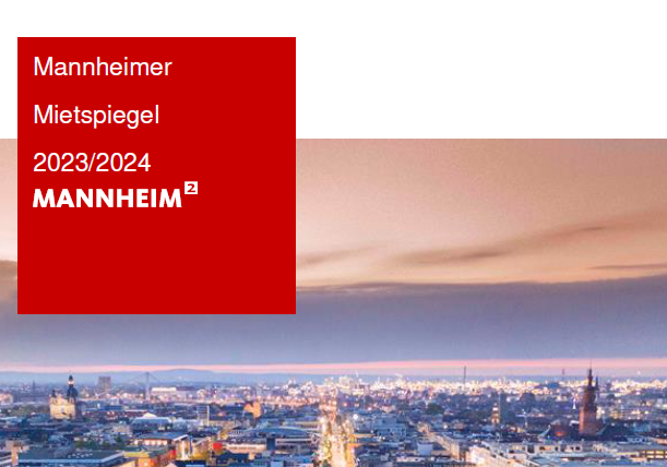 Mannheimer Mietspiegel 2023/2024 veröffentlicht | Mannheim.de